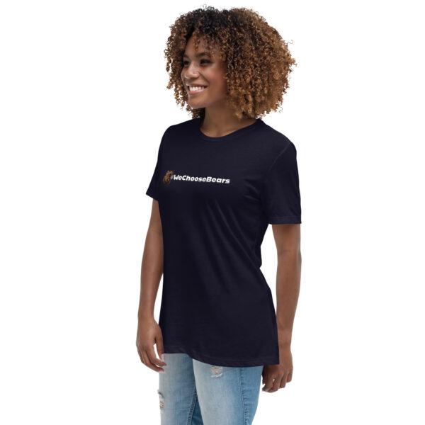 #WeChooseBears Women's Relaxed T-Shirt - Image 3